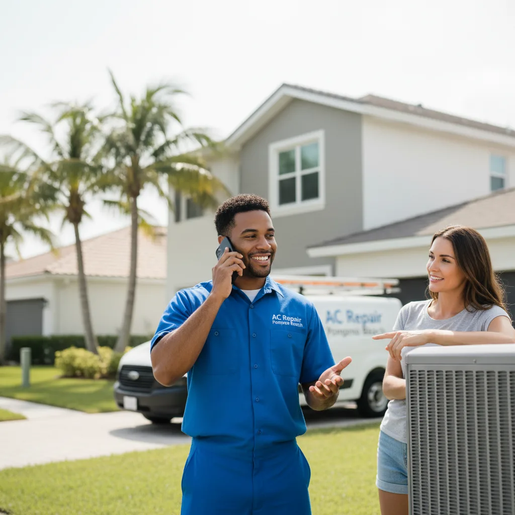 AC Repair Pompano Beach customer support in Floral City